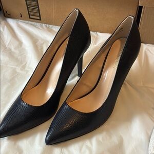 Jenn Ardor Black Classic Stiletto Heels